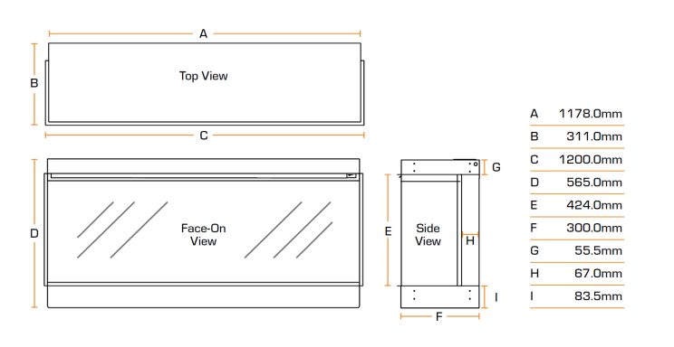 media wall inset spec