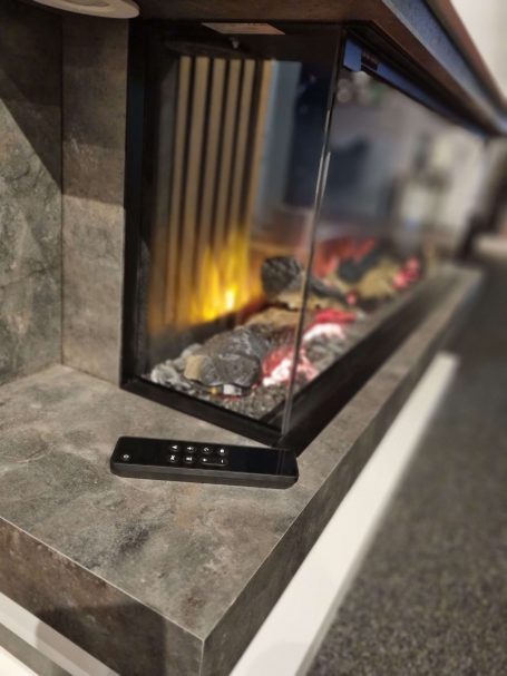Flamerite Payton suite with remote