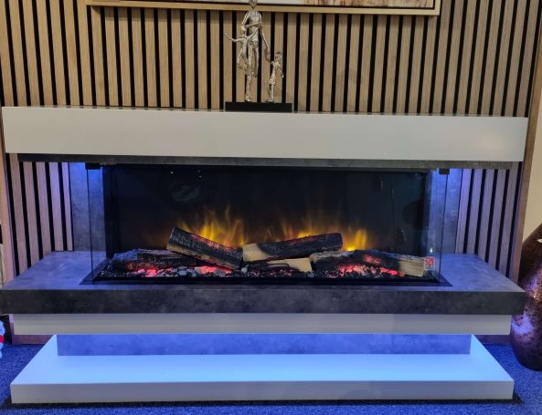 Payton Flamerite suite with downlighting