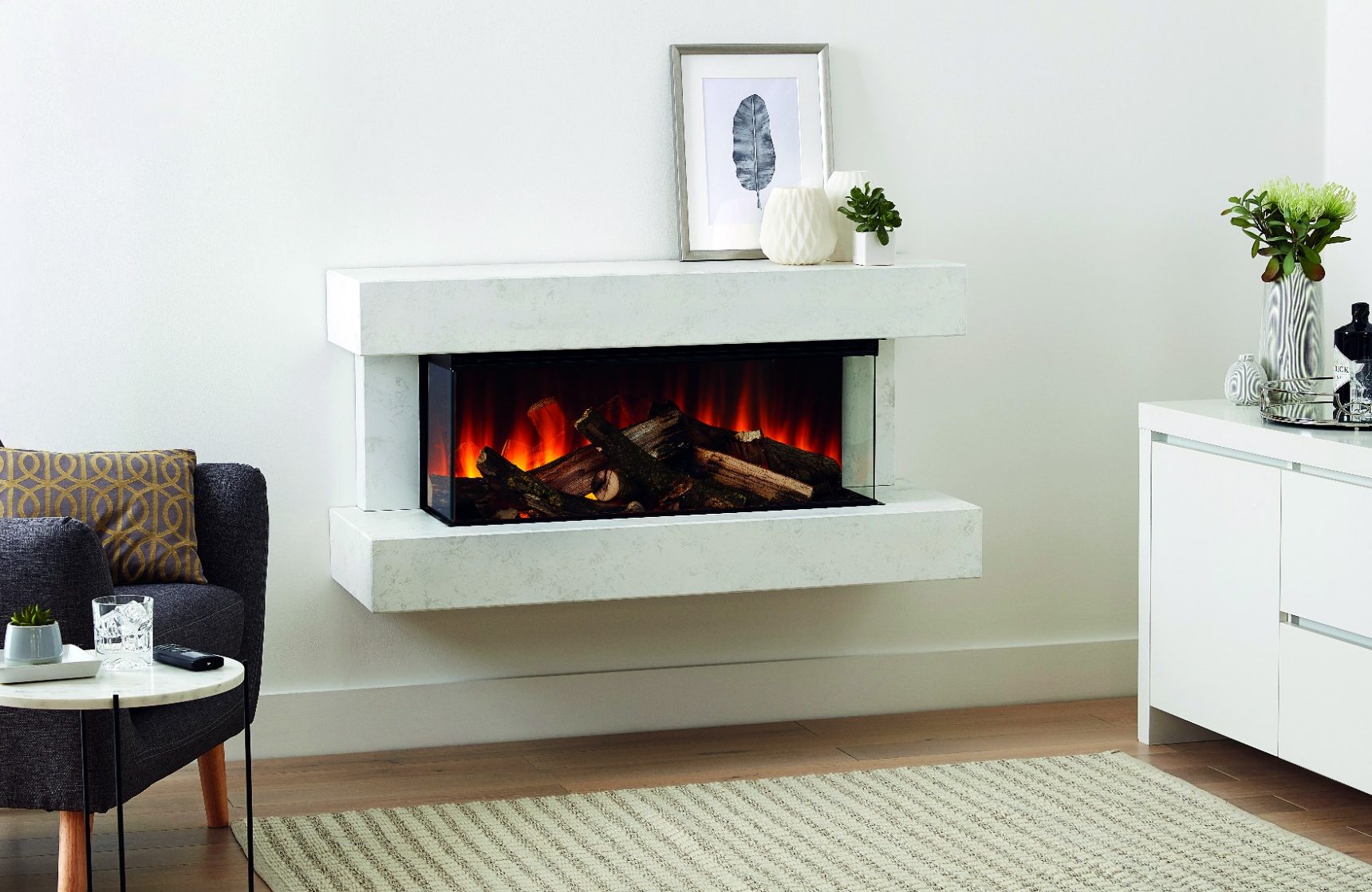 British Fires electric fire suite