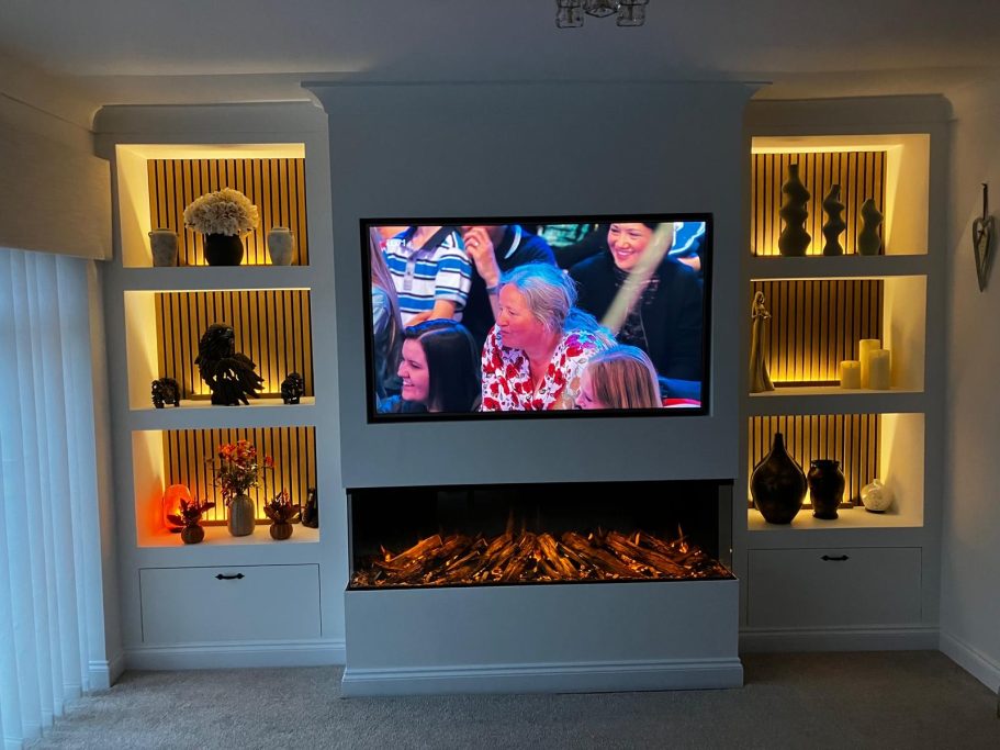 British Fires black edition 1600 electric fire
