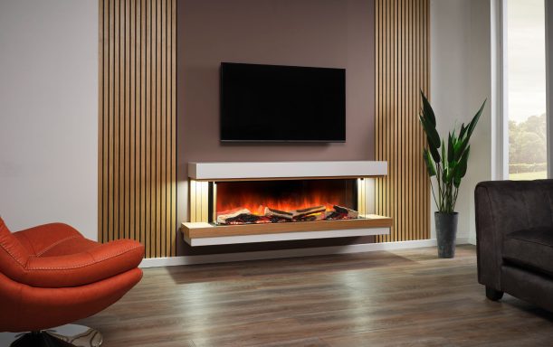 Flamerite E-FX 1300 suite in oak